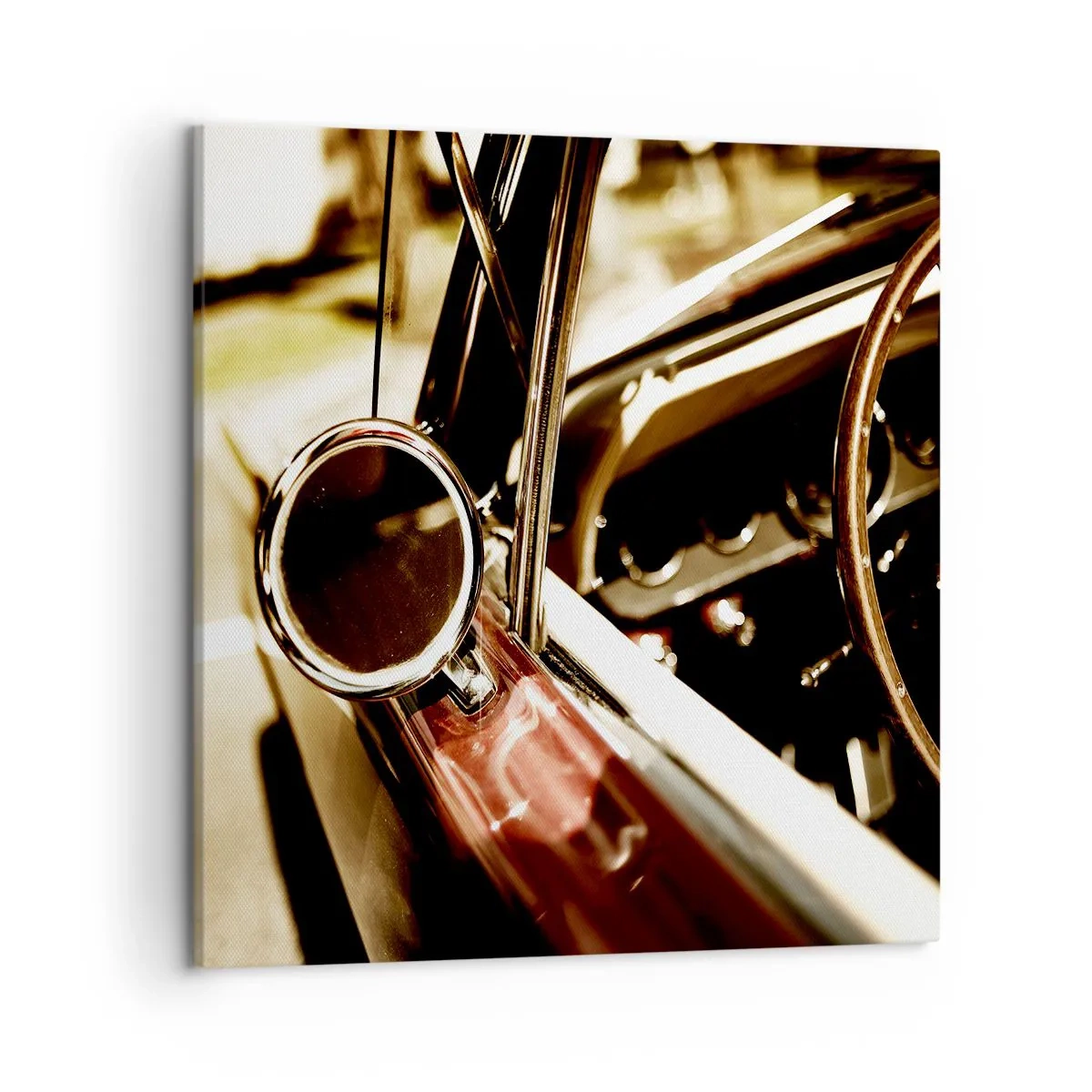 Quadro su tela - Stampe su Tela - Auto con un'anima - 50x50 cm