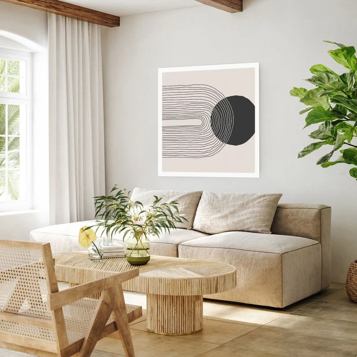 Poster - Tremore e fiducia - 60x60 cm