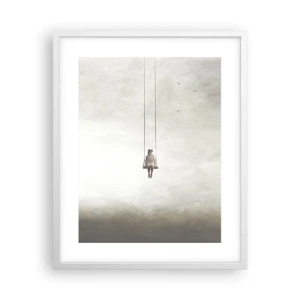 Poster in cornice bianca - Il bambino che è in noi - 40x50 cm