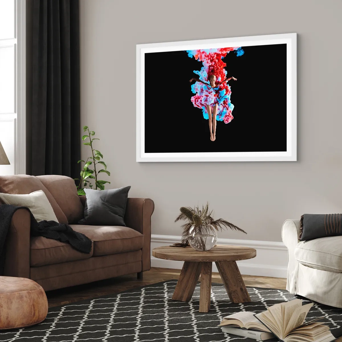 Poster in cornice bianca - In pieno rigoglio - 91x61 cm