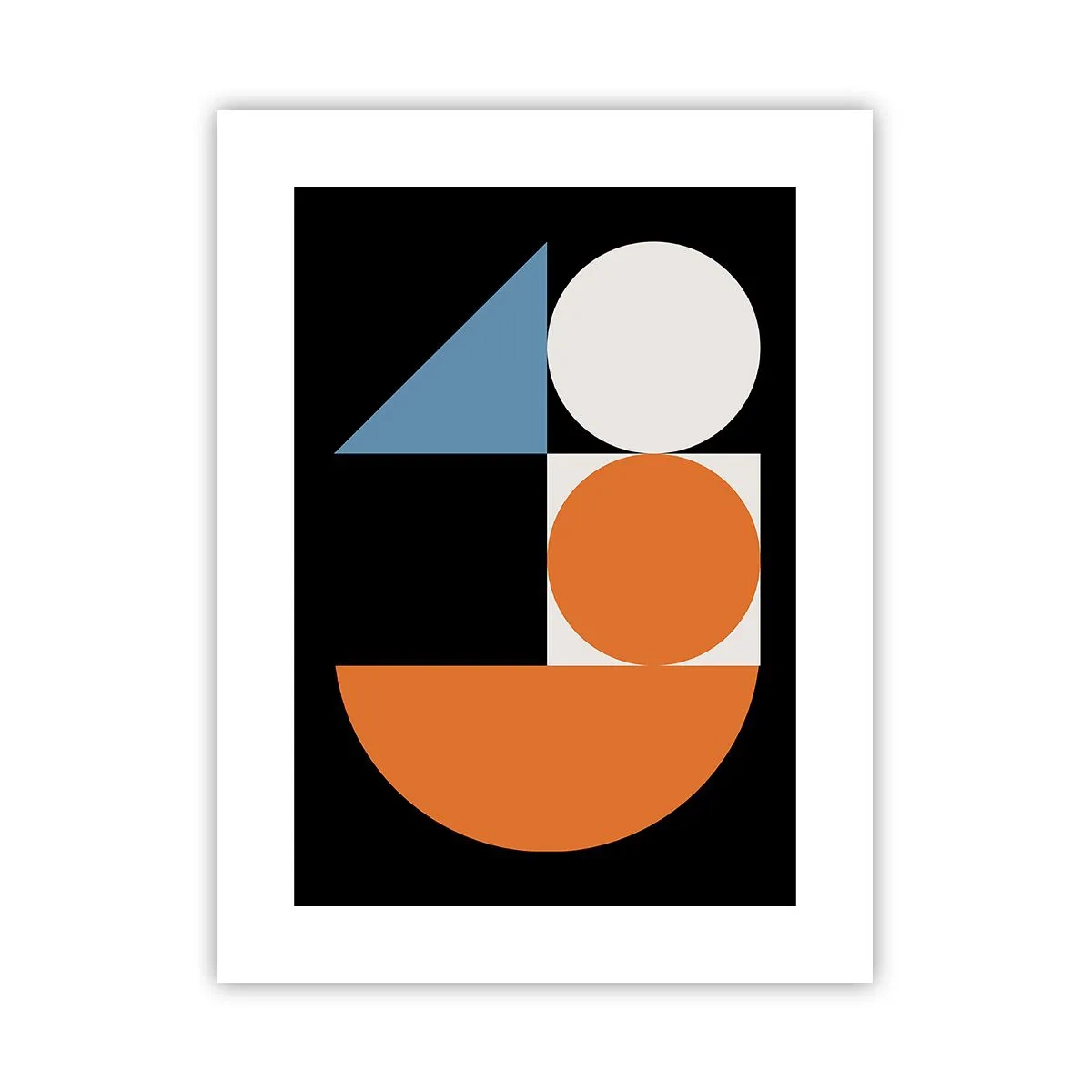 Poster - Composizione di figure - 30x40 cm