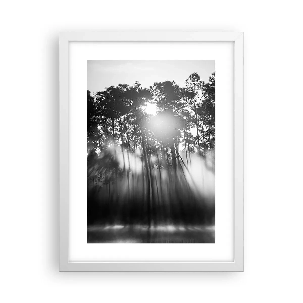 Poster in cornice bianca - Sole irrefrenabile - 30x40 cm