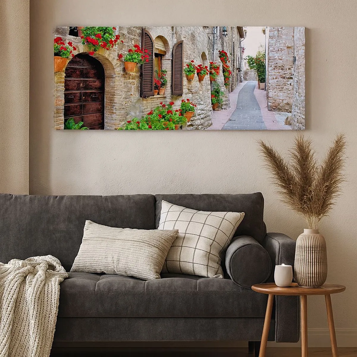 Quadro su tela - Stampe su Tela - Atmosfera italiana - 100x40 cm