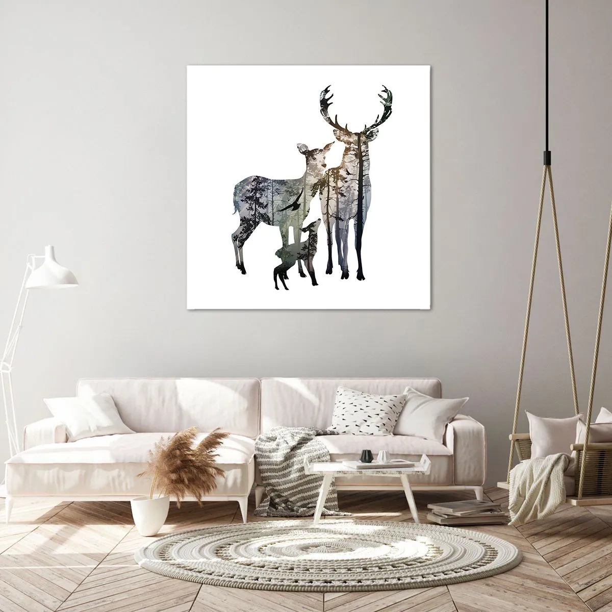 Quadro su tela - Stampe su Tela - Foto di famiglia - 70x70 cm