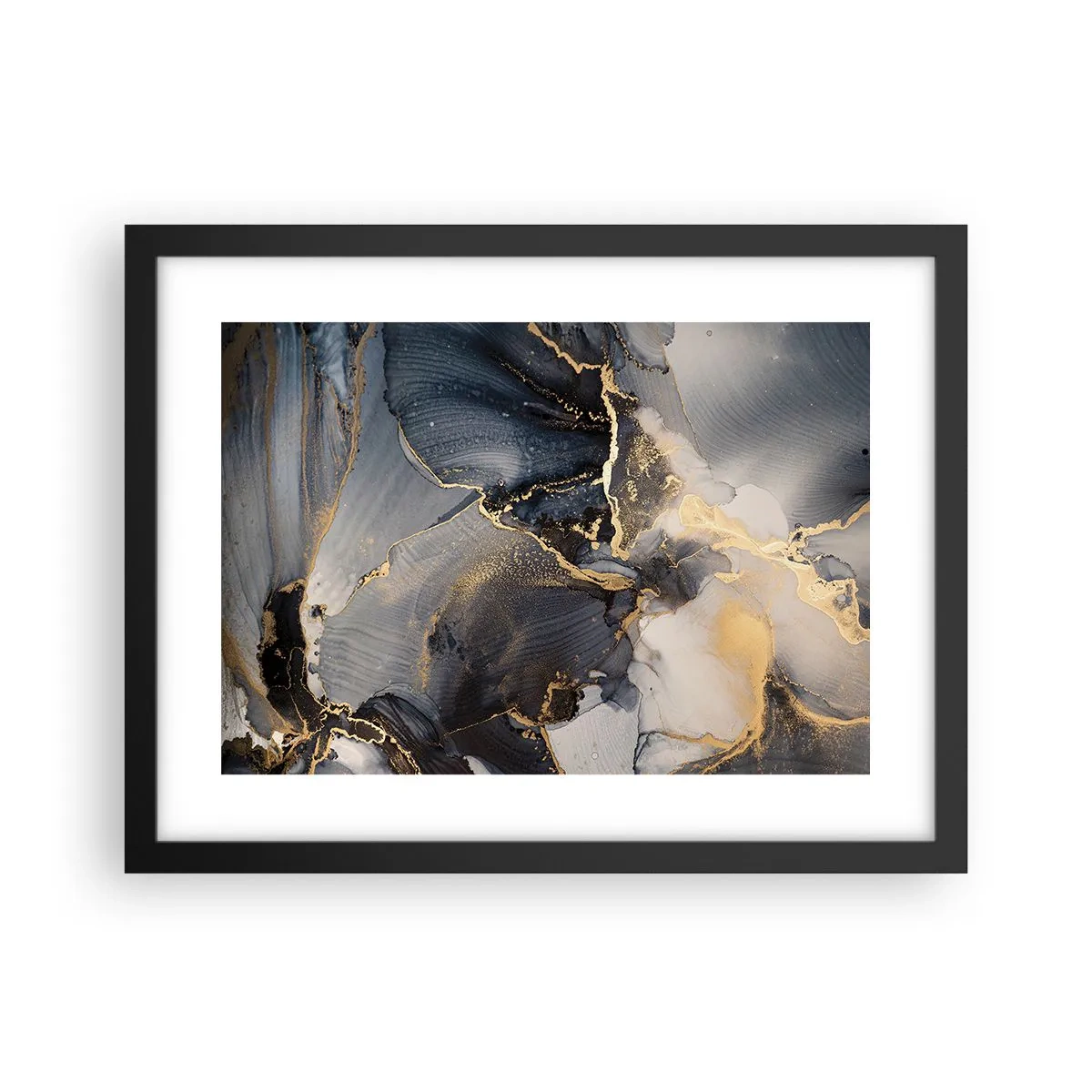 Poster in cornice nera - Vita di pietra - 40x30 cm