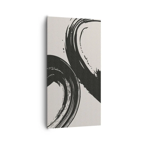 Quadro su tela - Stampe su Tela - Energico e circolare - 65x120 cm