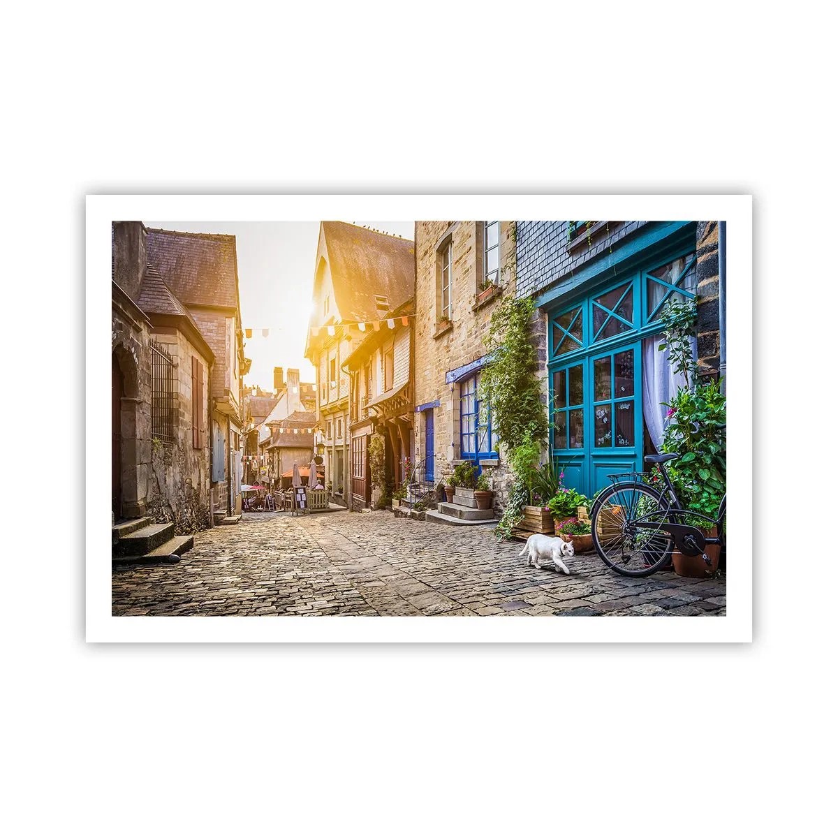 Poster - Lo spirito bianco della cittadina - 91x61 cm