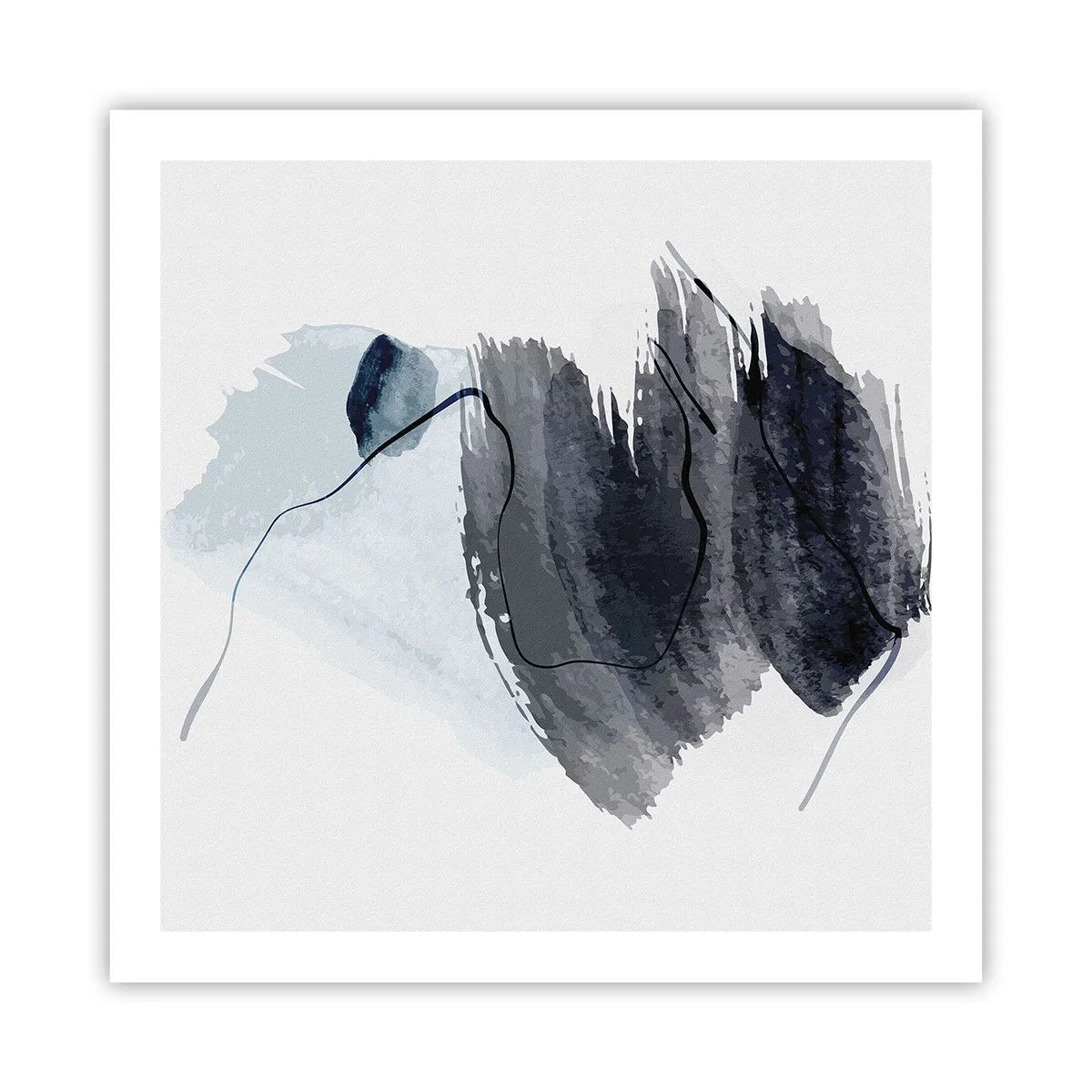 Poster - Intensità e movimento - 60x60 cm