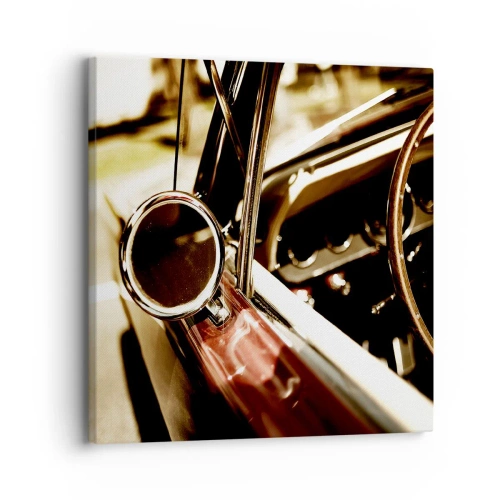 Quadro su tela - Stampe su Tela - Auto con un'anima - 30x30 cm