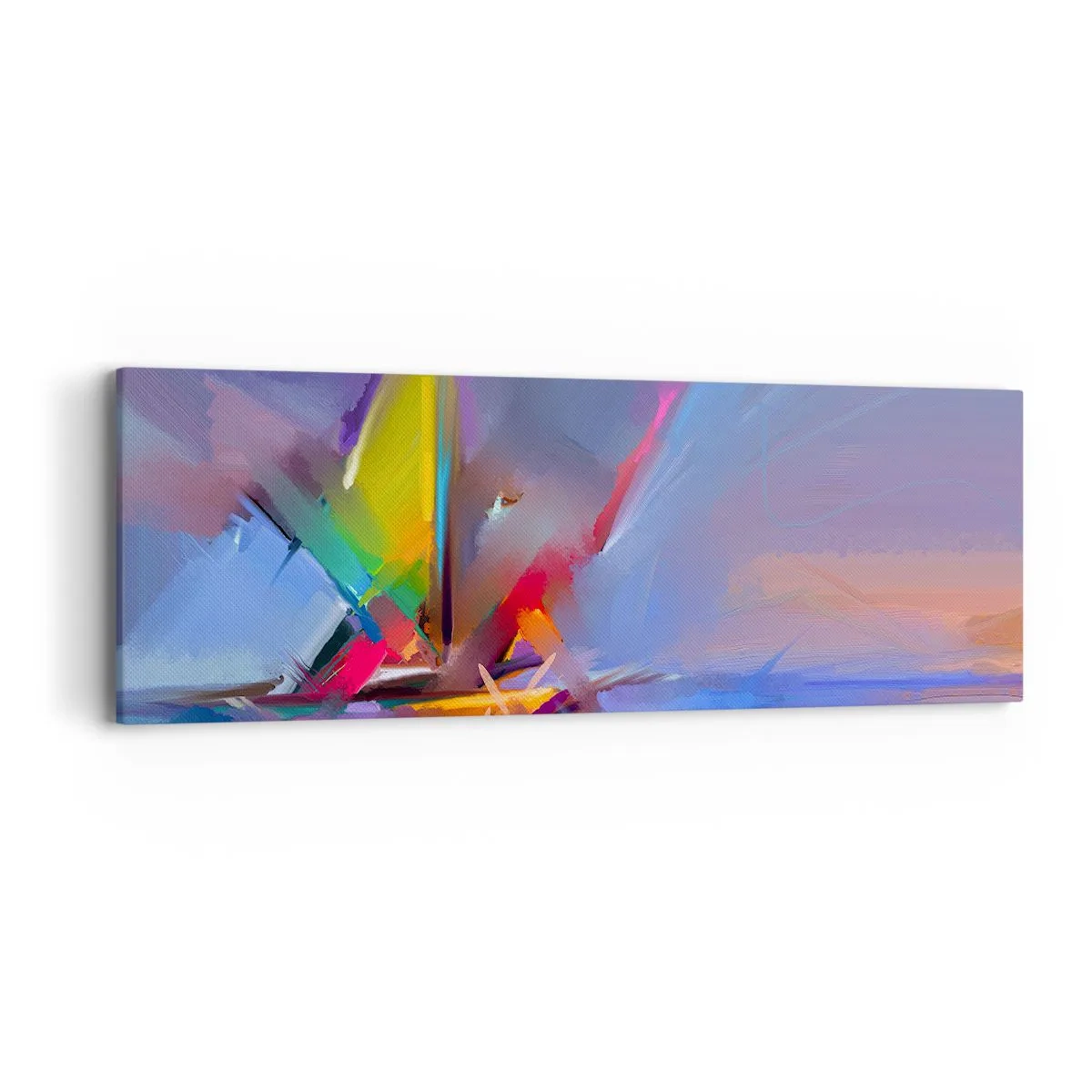 Quadro su tela - Stampe su Tela - Eliche come un uccello - 90x30 cm