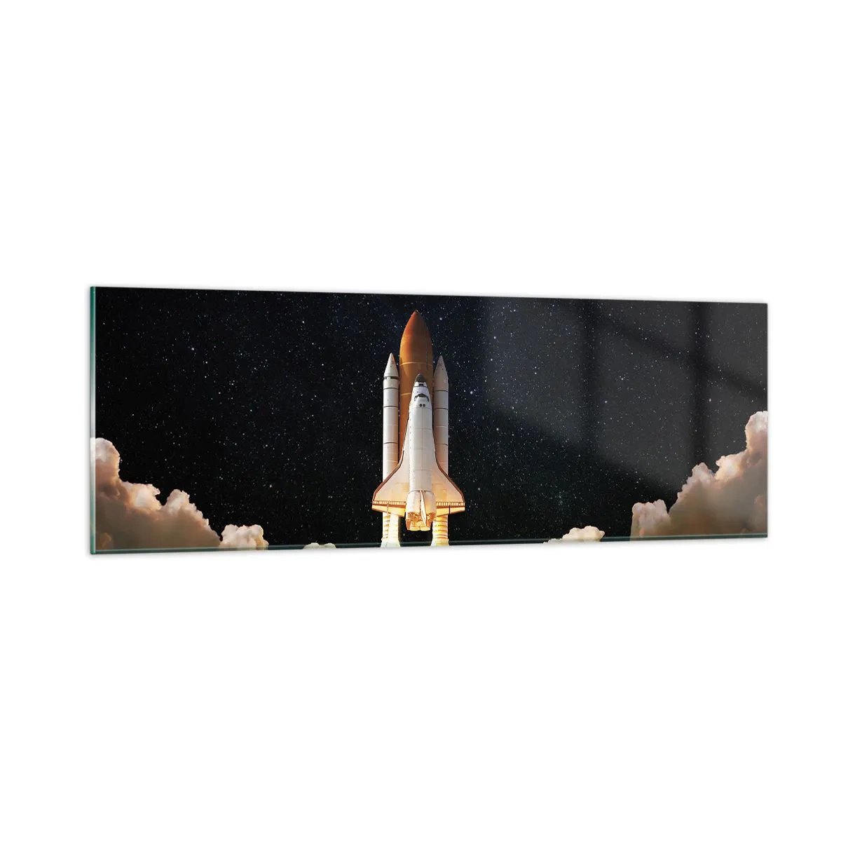 Quadro su vetro - Ad astra! - 90x30 cm