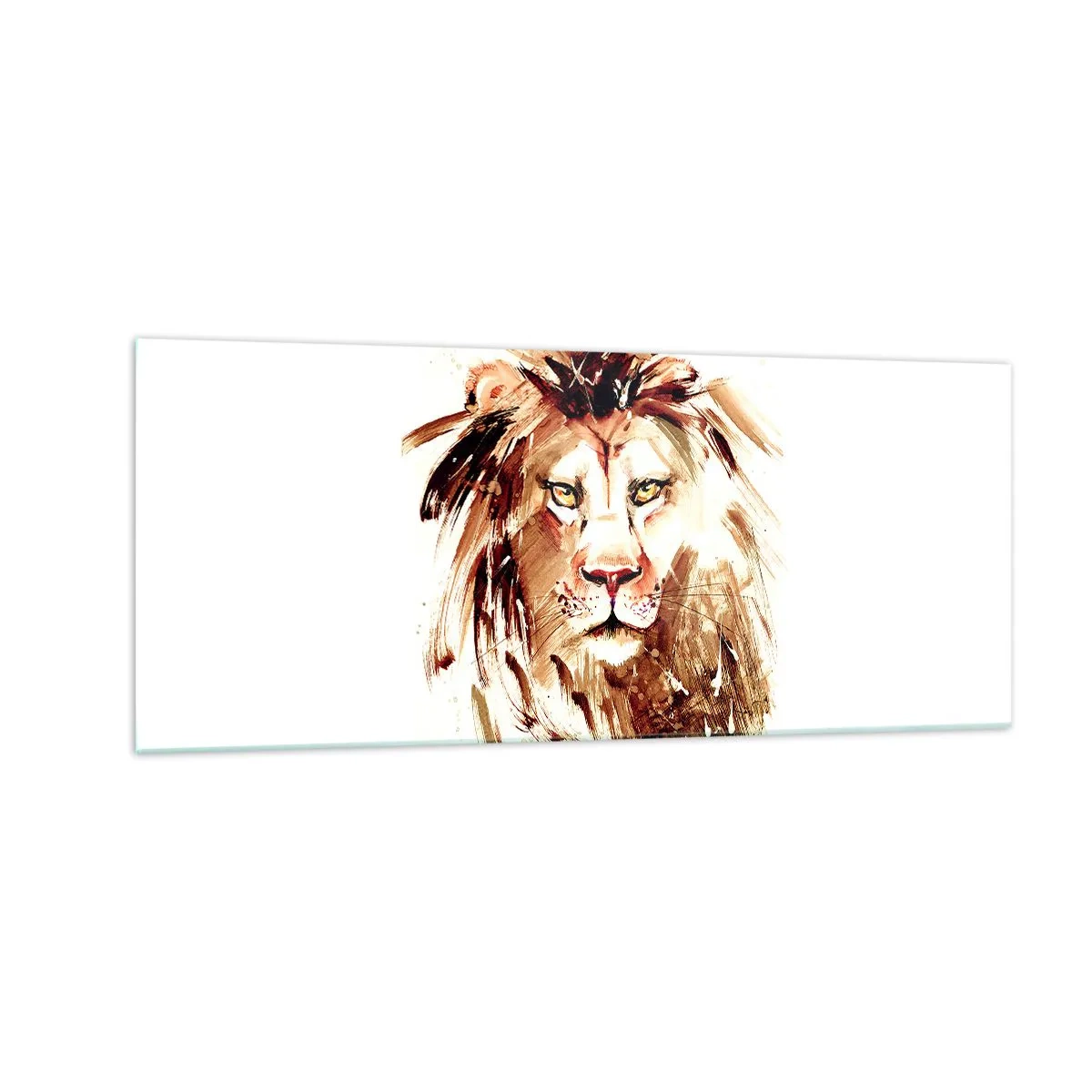 Quadro su vetro - Forza e dignità - 100x40 cm