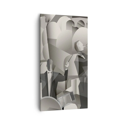 Quadro su tela - Stampe su Tela - Nello spazio dei suono - 55x100 cm