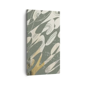 Quadro su tela - Stampe su Tela - Astrazione ritmica - 45x80 cm