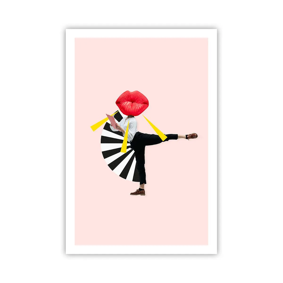 Poster - Pop-art surrealistica - 61x91 cm