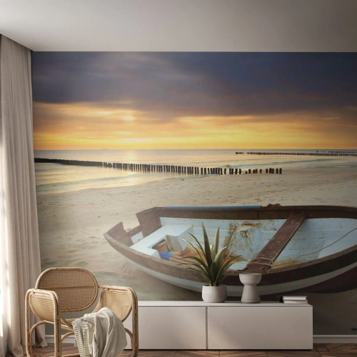 Fotomurali Autoadesivo Deluxe Sticker - Non vi sono spiagge più belle - Paesaggio, Mare, Spiaggia - 450x315 cm