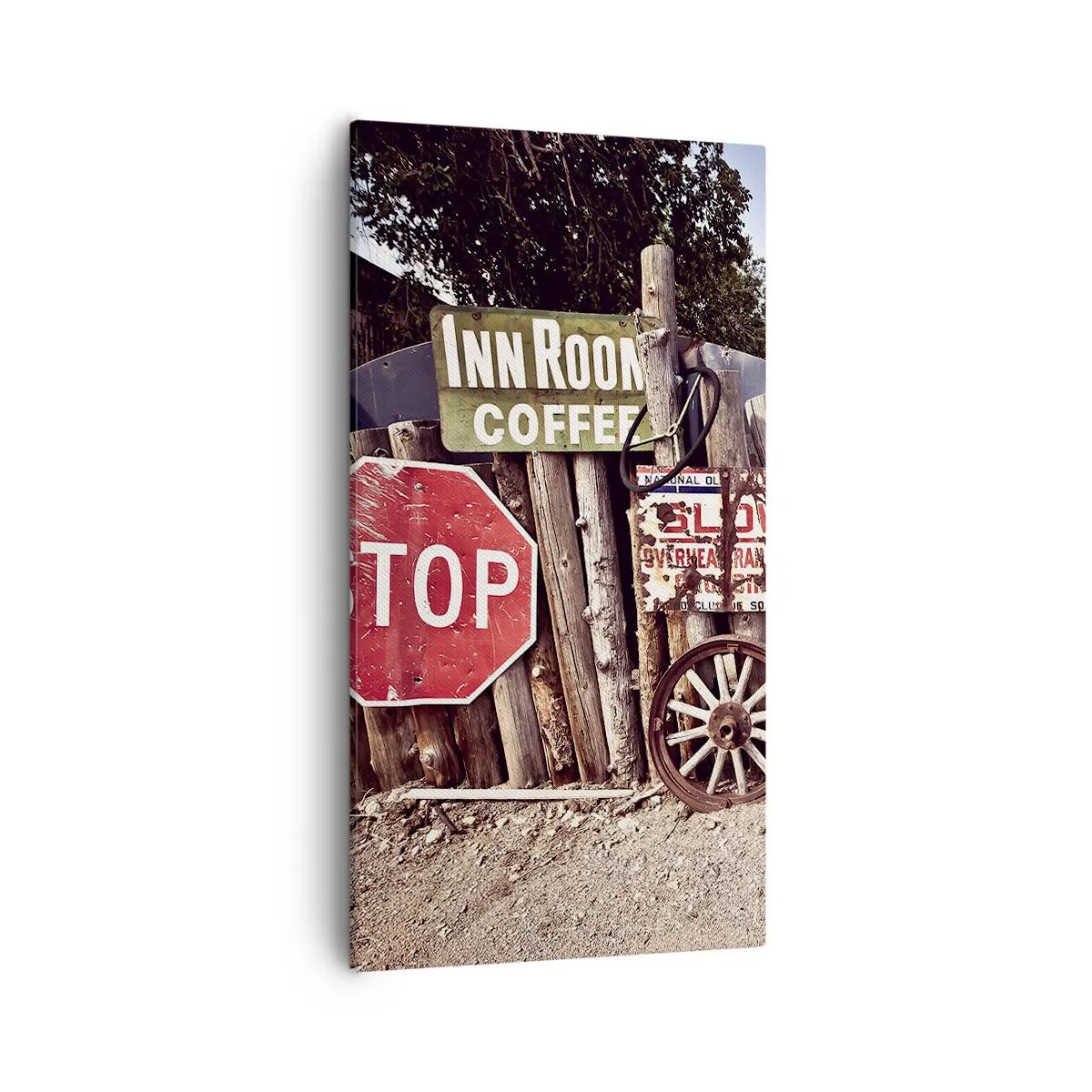 Quadro su tela - Stampe su Tela - E il tempo si è fermato - 55x100 cm