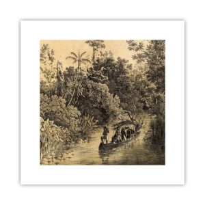 Poster - Viaggio alla fonte - 30x30 cm