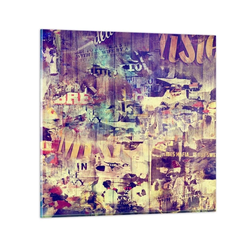 Quadro su vetro - E questo resterà - 30x30 cm