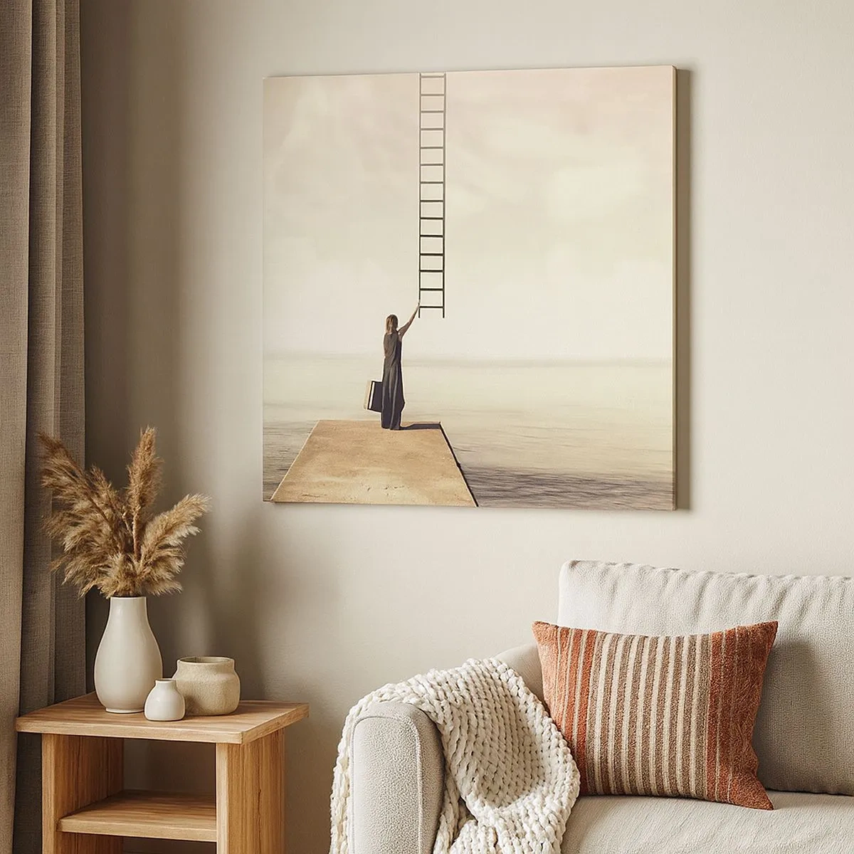 Quadro su tela - Stampe su Tela - Viaggio magico - 30x30 cm