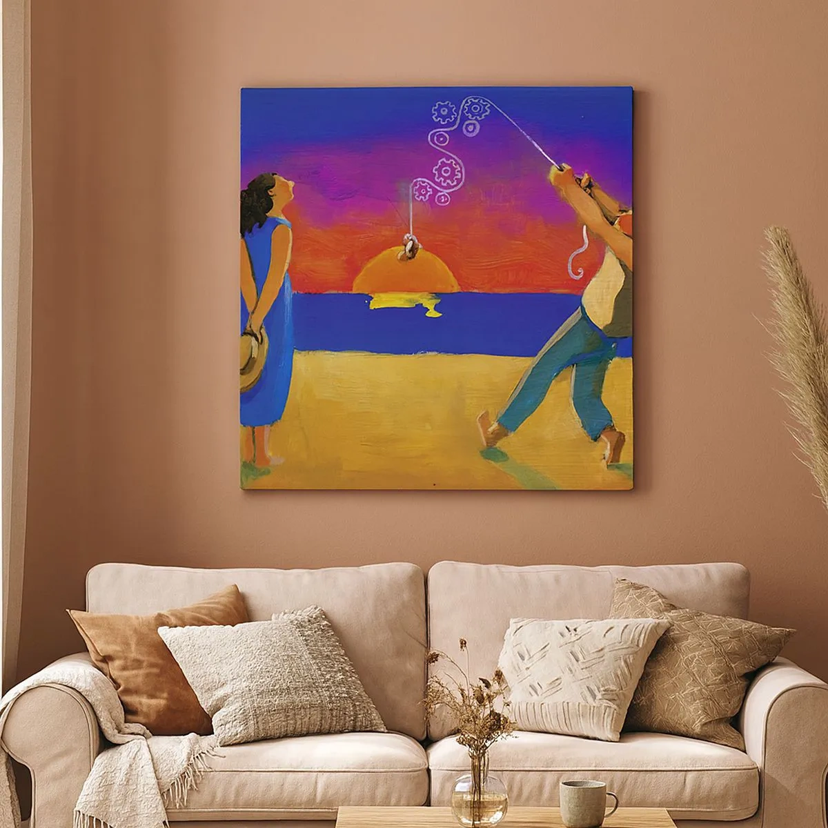 Quadro su tela - Stampe su Tela - Più delle stelle del cielo - 30x30 cm