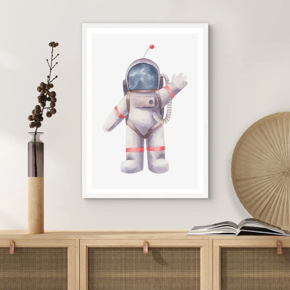 Poster in cornice bianca - Ci vediamo! - 30x40 cm