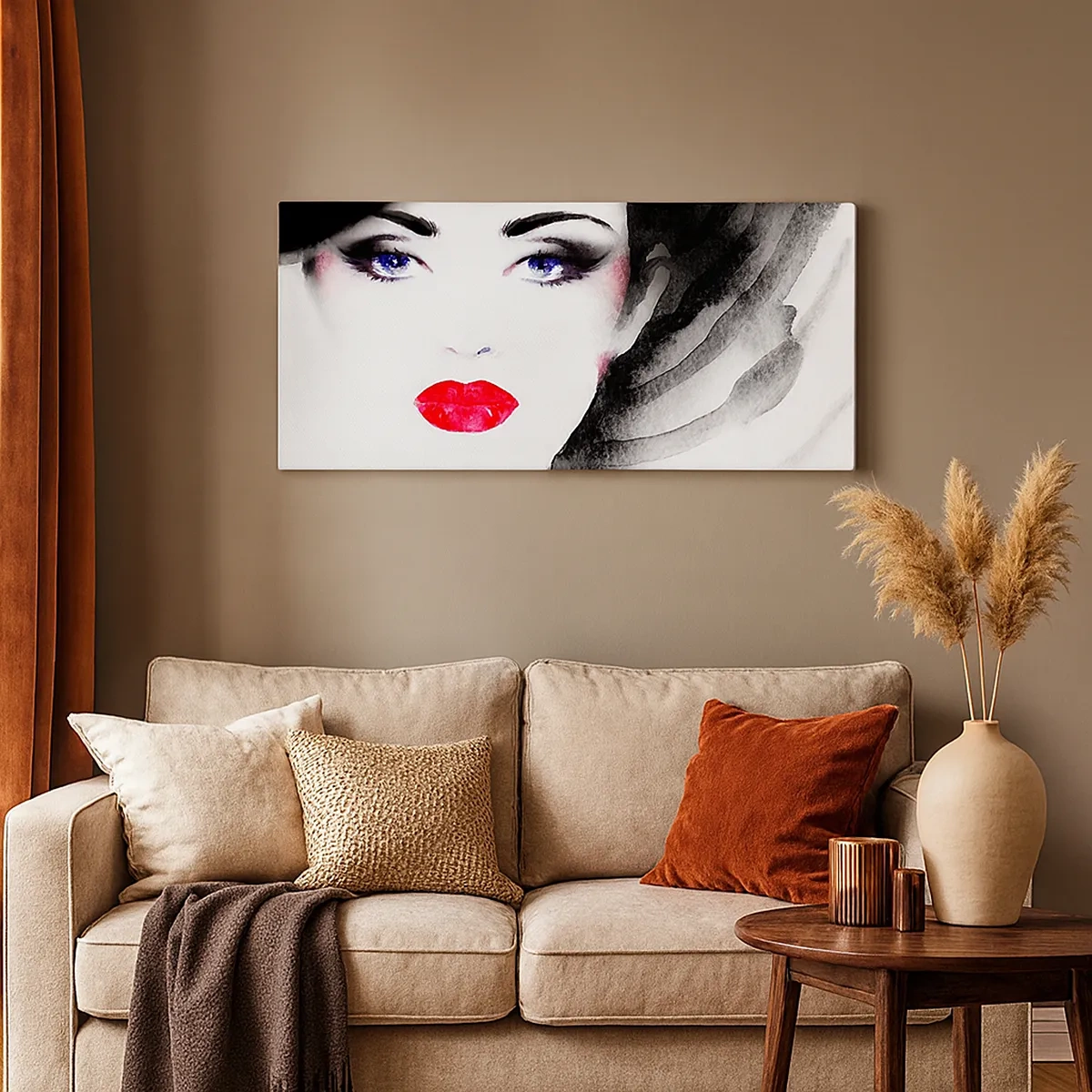 Quadro su tela - Stampe su Tela - Respinge e richiama - 30x30 cm