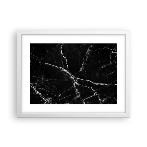 Poster in cornice bianca - La vita segreta delle pietre - 40x30 cm