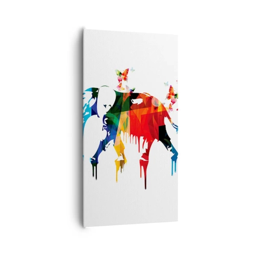 Quadro su tela - Stampe su Tela - Ognuno può ballare - 65x120 cm