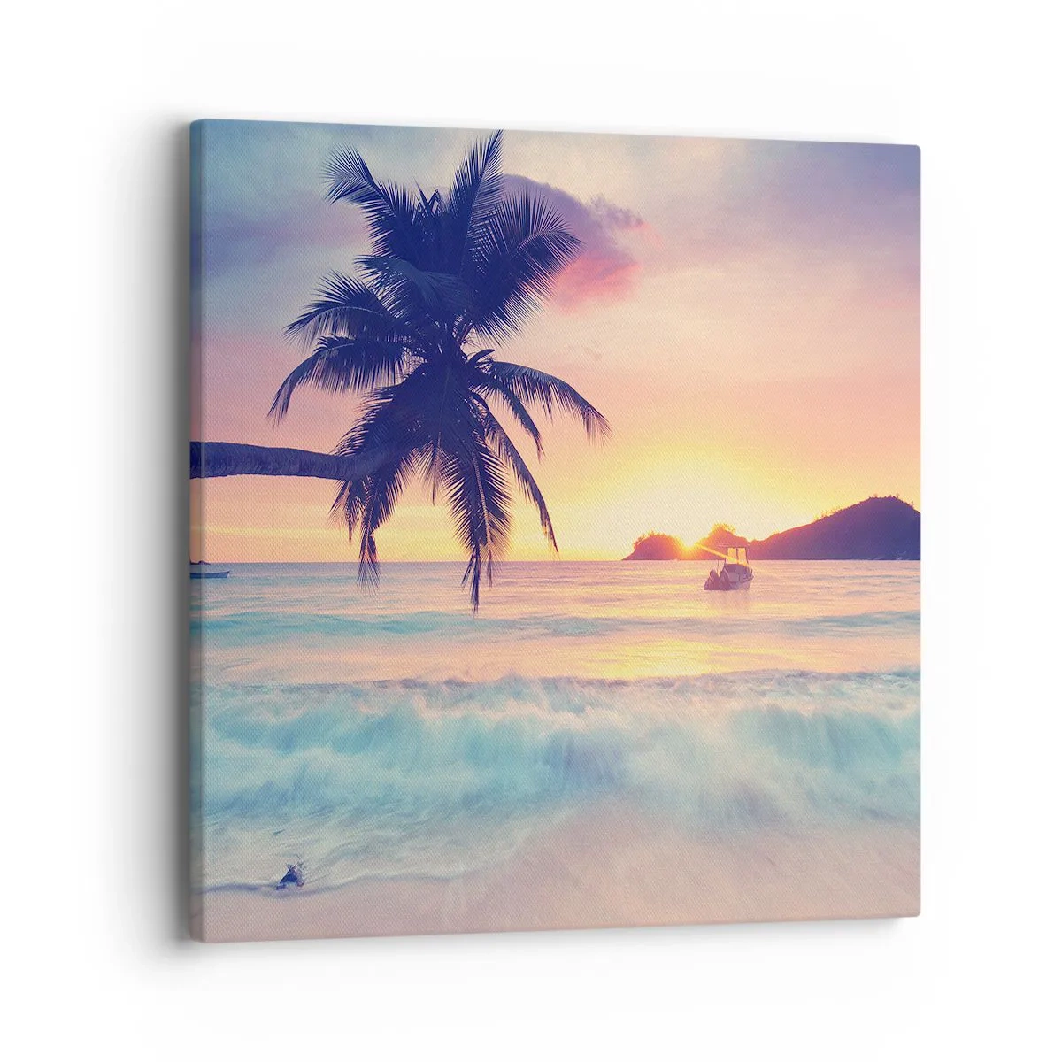 Quadro su tela - Stampe su Tela - Sera nell'insenatura - 40x40 cm