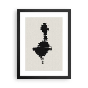 Poster in cornice nera - Le vibrazioni della fantasia - 30x40 cm