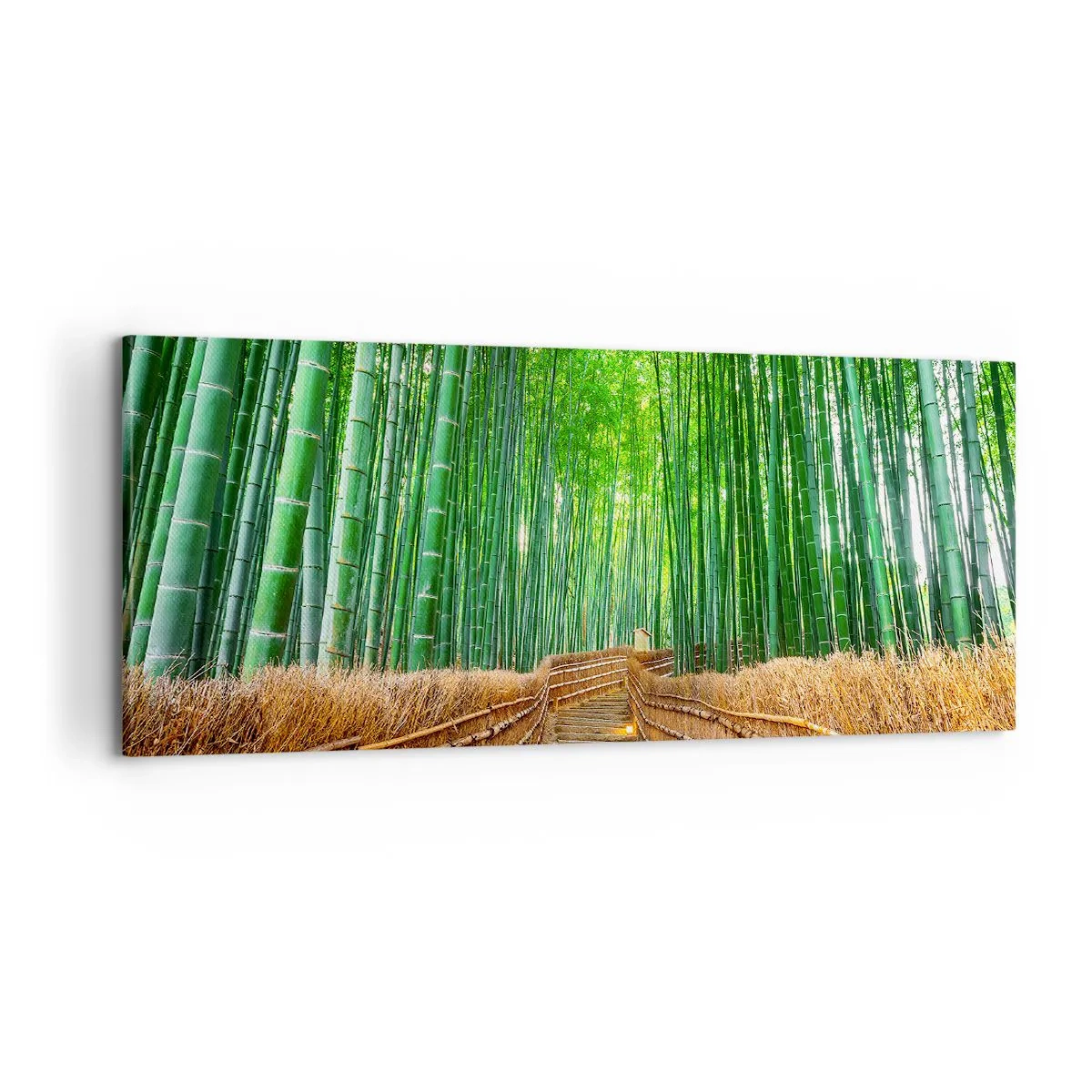 Quadro su tela - Stampe su Tela - Essenza della natura asiatica - 100x40 cm