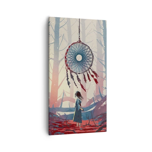 Quadro su tela - Stampe su Tela - Il rituale segreto della felicità - 55x100 cm