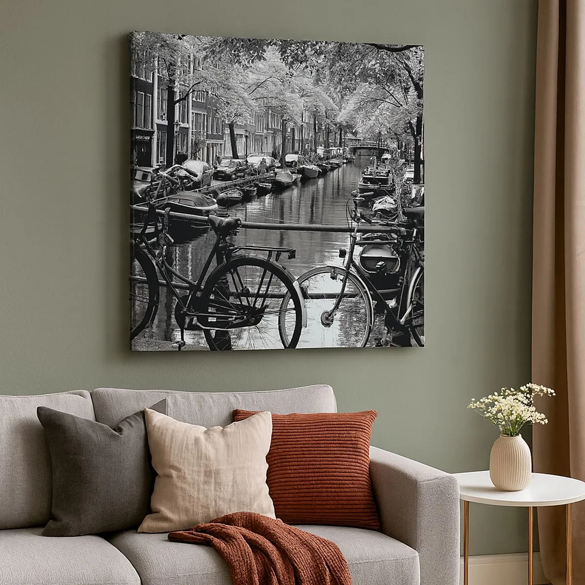 Quadro su tela - Stampe su Tela - Vista molto olandese - 30x30 cm