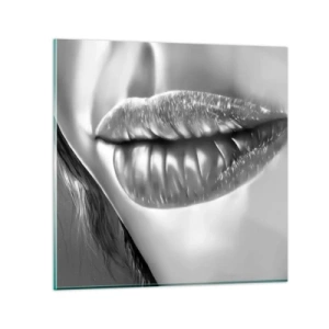 Quadro su vetro - So quello che pensi - 70x70 cm