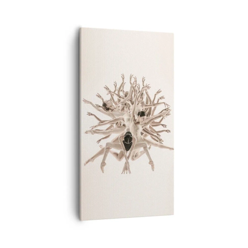 Quadro su tela - Stampe su Tela - Fiorendo nella danza - 55x100 cm