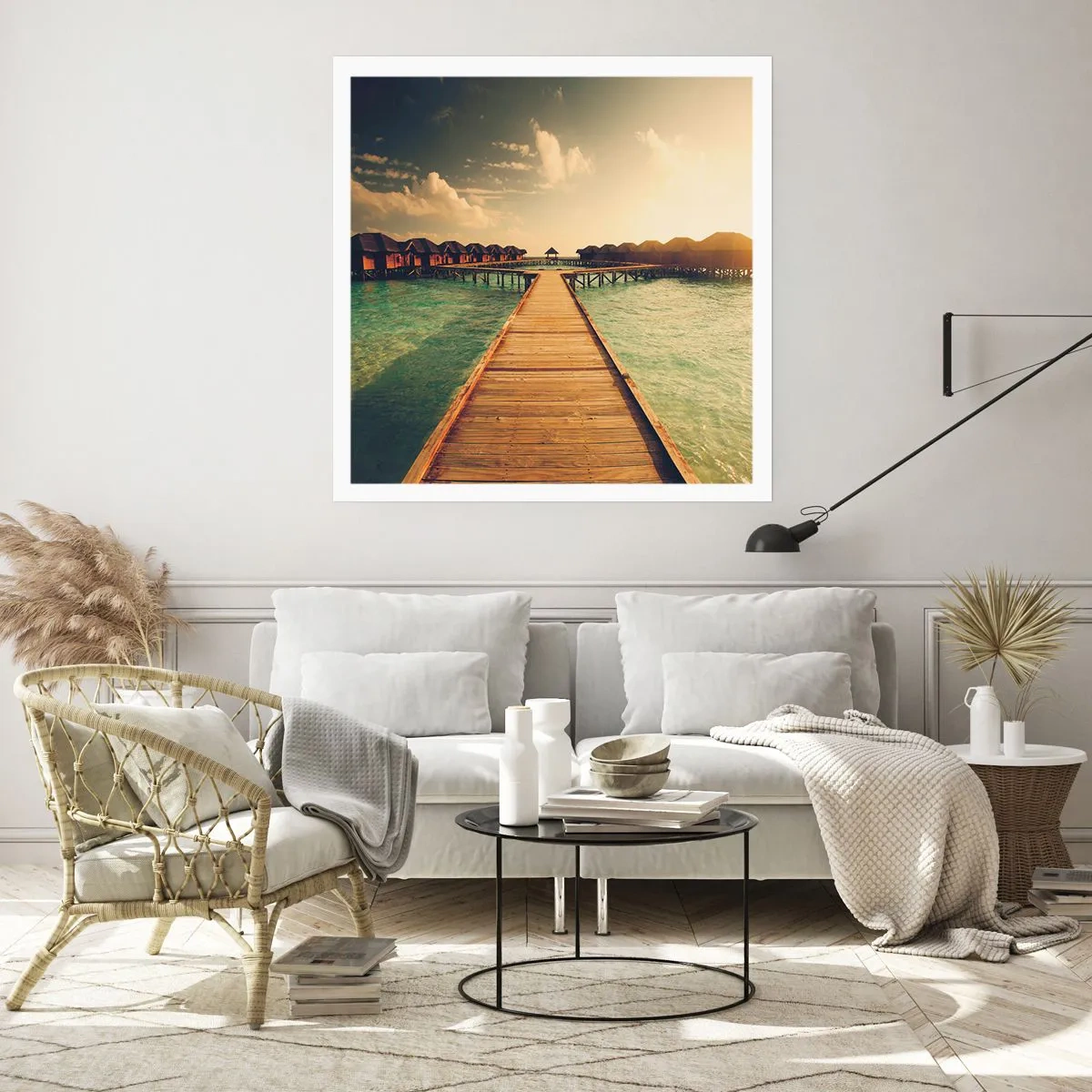 Poster - Caldo invito - 40x40 cm