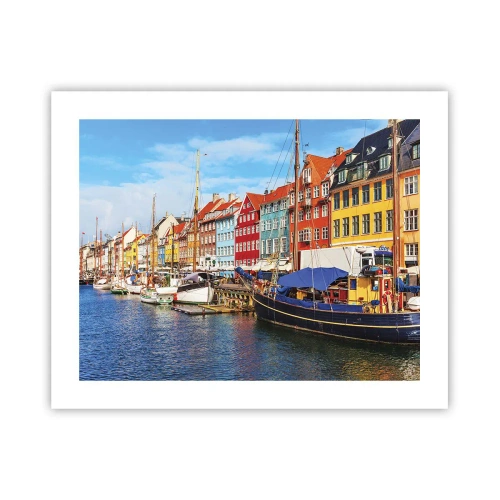 Poster - Riva gioiosa - 50x40 cm