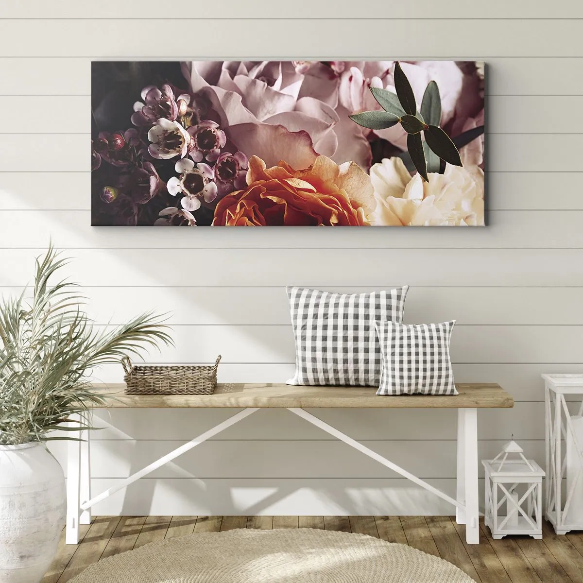 Quadro su tela - Stampe su Tela - Avvolti dalla bellezza - 100x40 cm