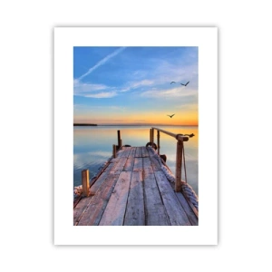 Poster - Camminando verso il sole - 30x40 cm