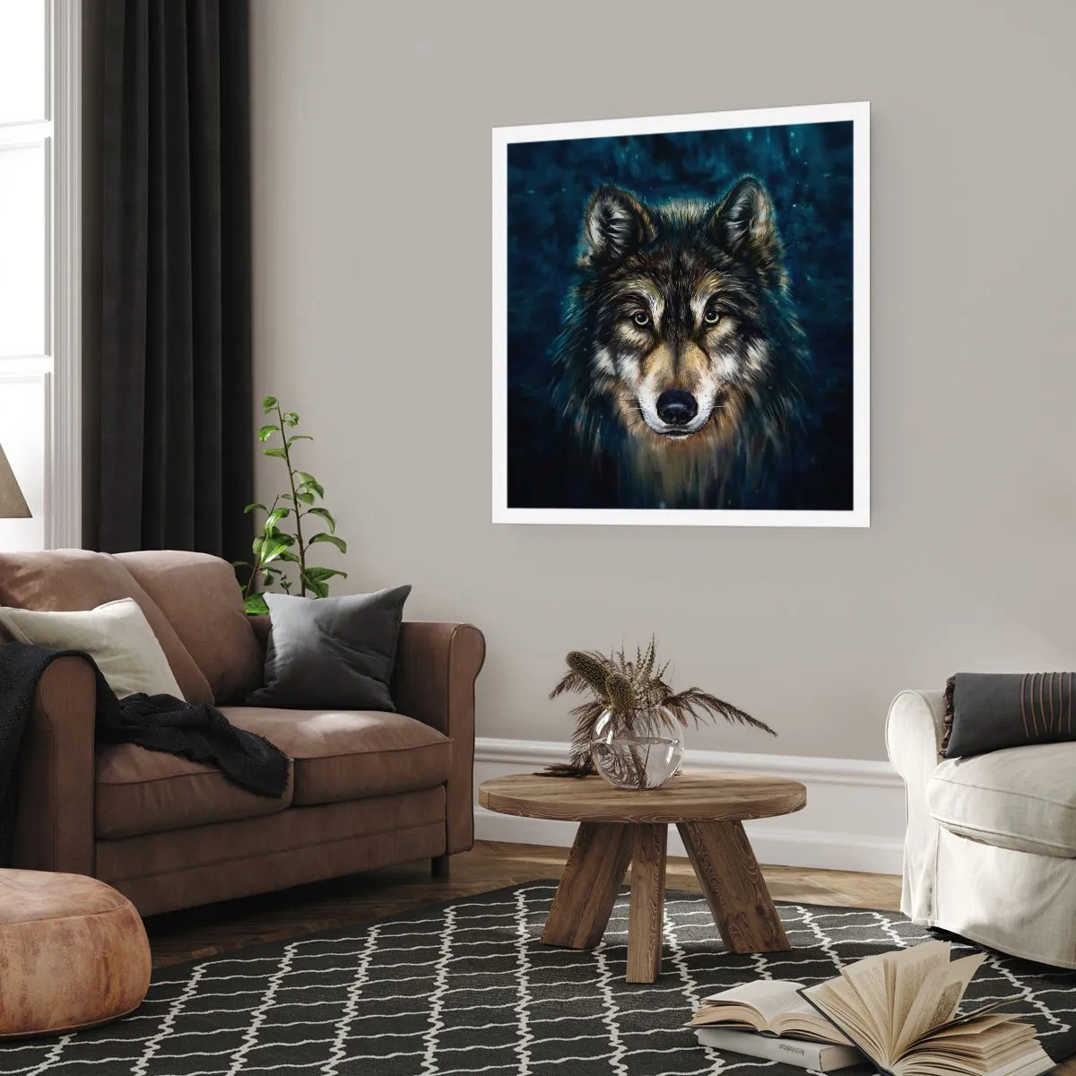 Poster - Alfa? E omega - 40x40 cm