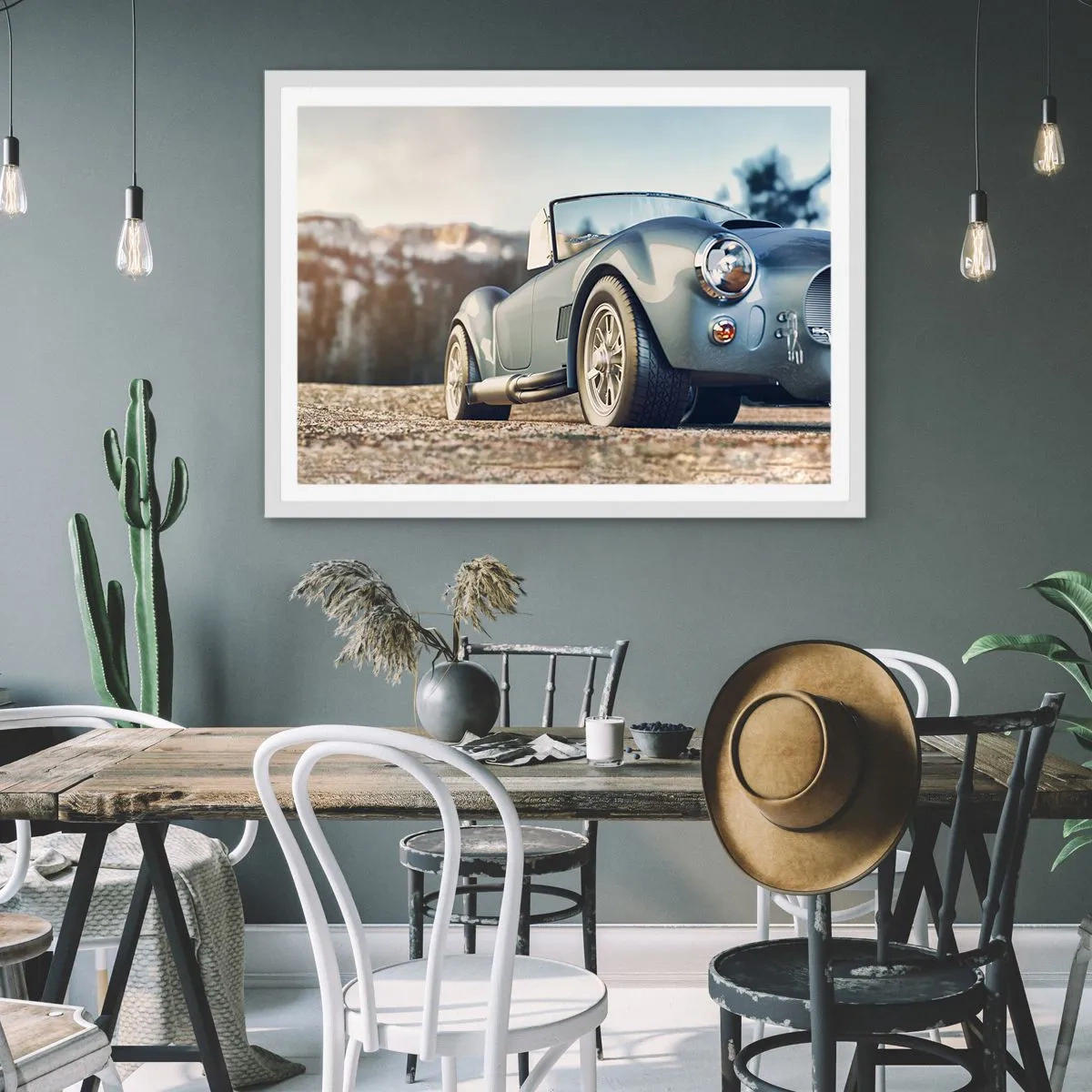 Poster in cornice bianca - Perché lo stile è importante - 91x61 cm