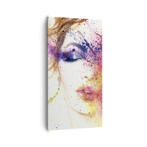 Quadro su tela - Stampe su Tela - Capogiro arcobaleno - 65x120 cm