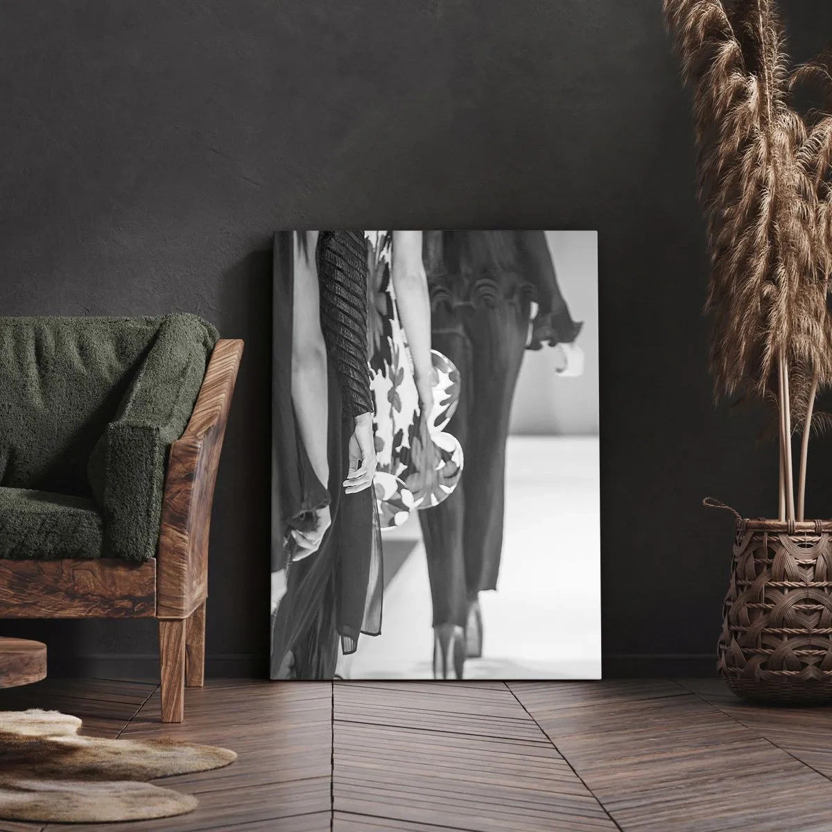 Quadro su tela - Stampe su Tela - Sfilata in stile - 65x120 cm