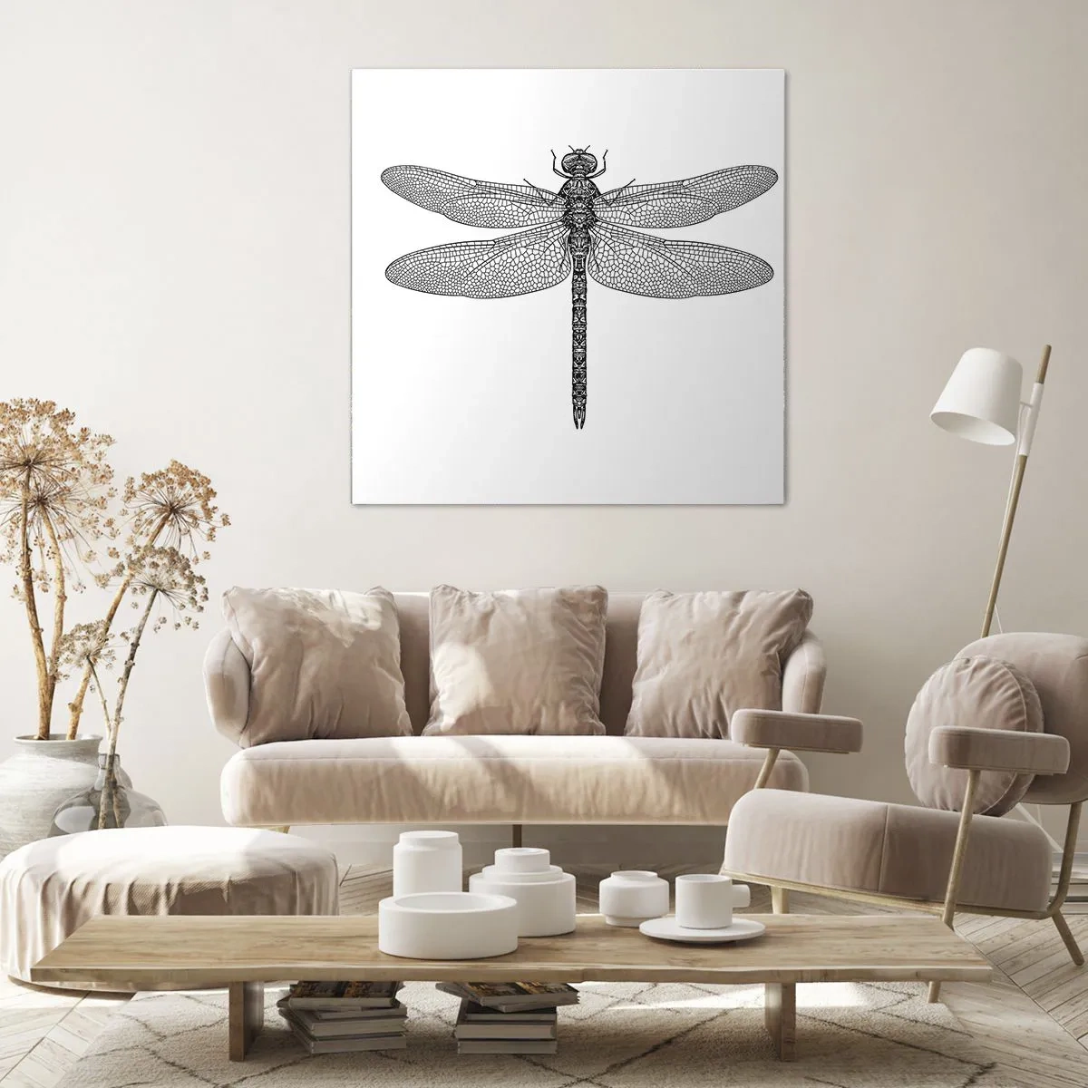 Quadro su tela - Stampe su Tela - La precisione della natura - 70x70 cm