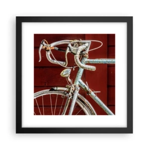 Poster in cornice nera - Creata per la vittoria - 30x30 cm