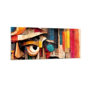 Quadro su vetro - Ti vedo... - 100x40 cm