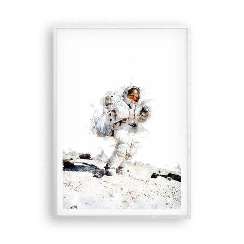 Poster in cornice bianca - L'inviato della Terra - 70x100 cm