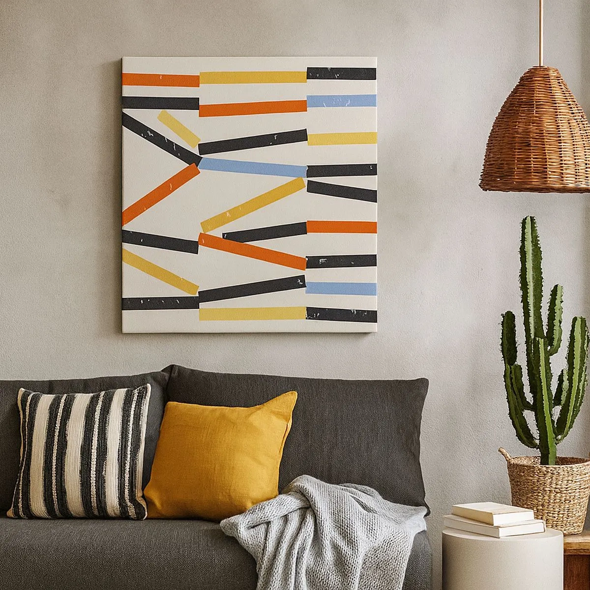 Quadro su tela - Stampe su Tela - Composizione orizzontale - 30x30 cm