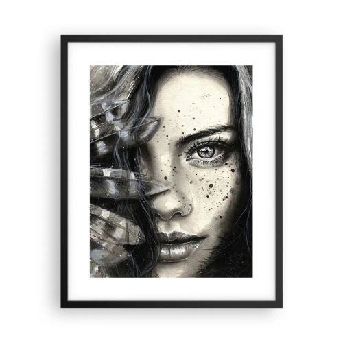 Poster in cornice nera - Bellezza selvaggia - 40x50 cm
